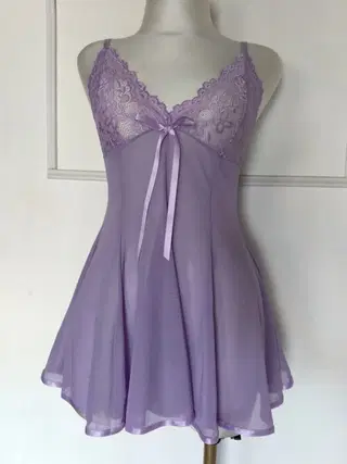 Baby Doll lila talla XL