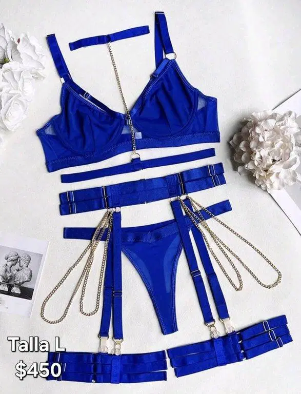 Body Azul Cobalto talla L 