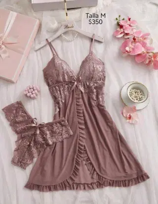 Baby doll Rosa Viejo Talla M