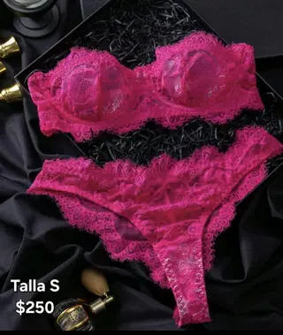 Conjunto Rosa Talla S